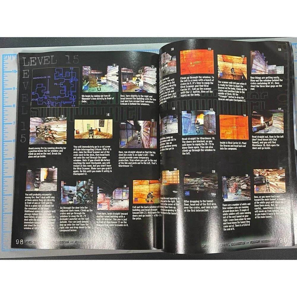 Sony Playstation PS1 PSX Syphon Filter Strategy Guide Vintage 989 Studios